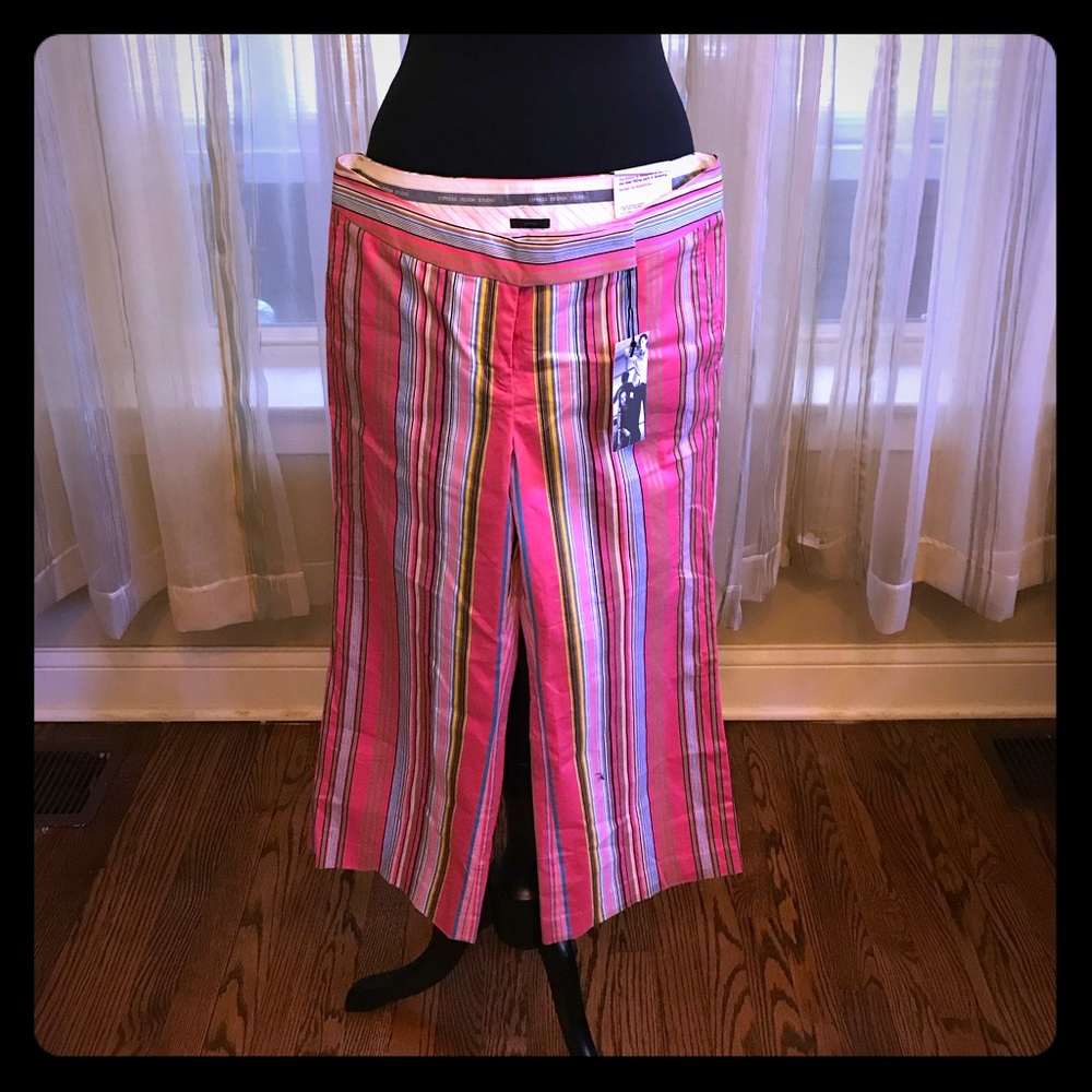 NWT Express Editor Crop pants Size 6